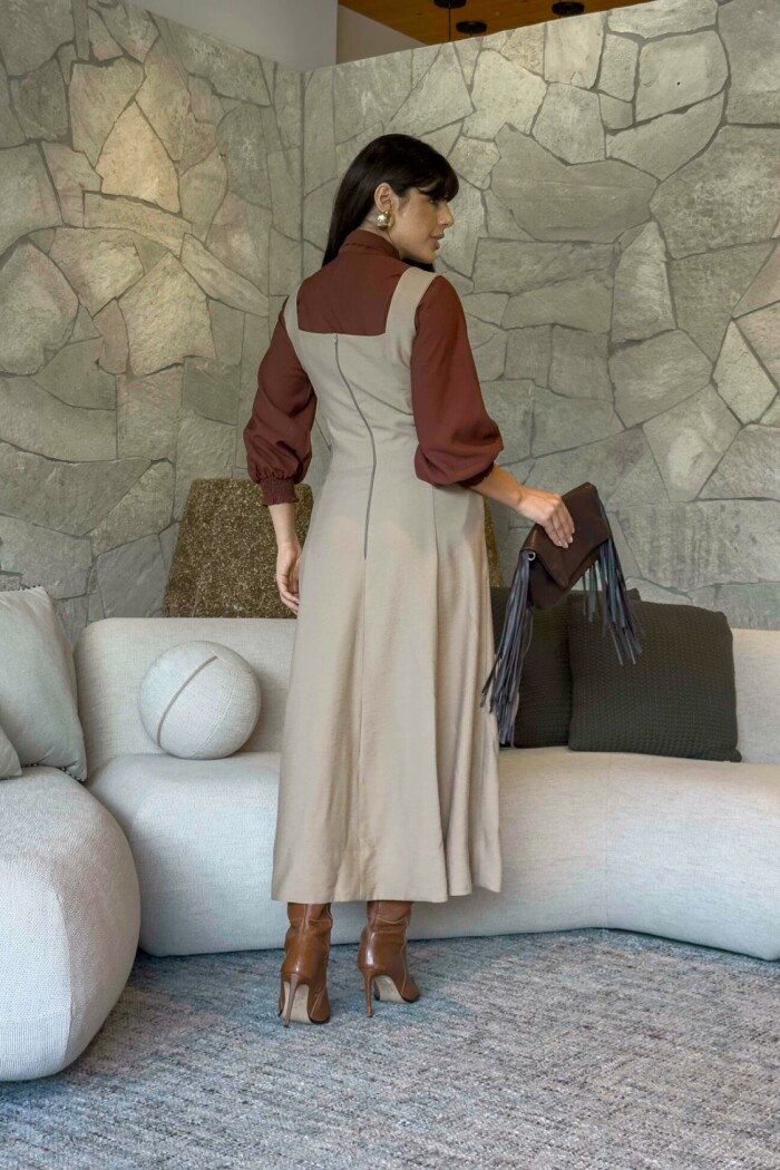 Vestido Midi Gode Alfaiataria
