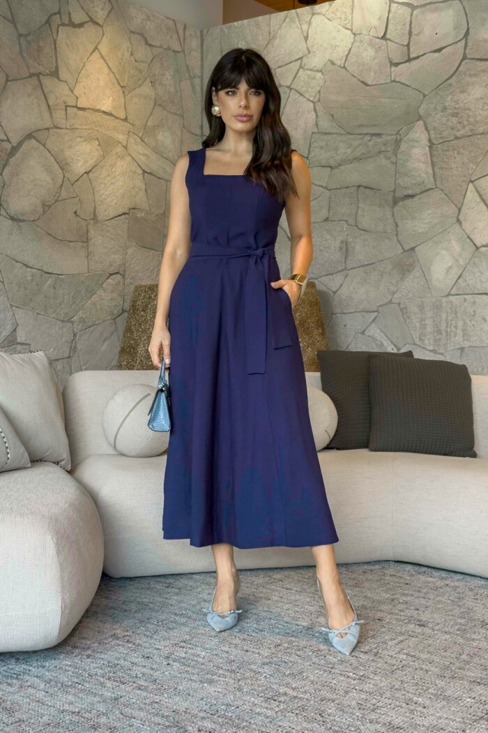 Vestido Midi Gode Alfaiataria